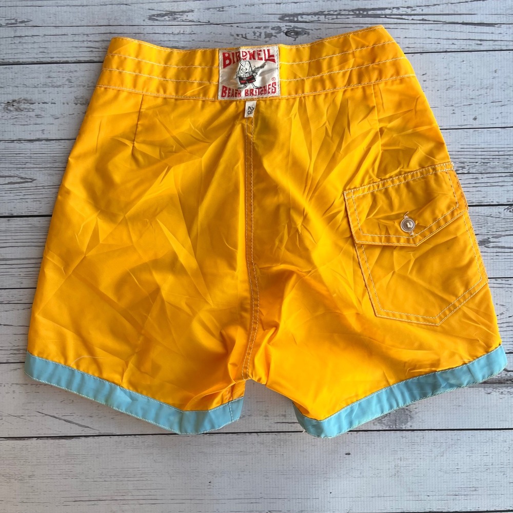 Birdwell Beach Britches Vintage Board Shorts Size 28 Beach Retro Surf Trunks USA